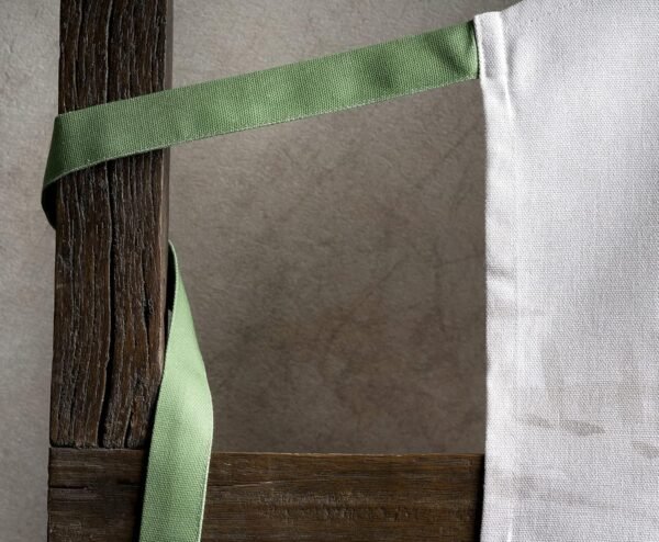 Maison d' Hermine 100% Cotton Kitchen Apron with an Adjustable Neck with Long Ties for Women Men Chef - Image 7