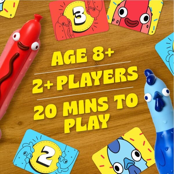 Big Potato Chicken vs Hotdog: The Ultimate Challenge Party Game for Flipping-Fun Families, Board Game for Game Nights - Image 4