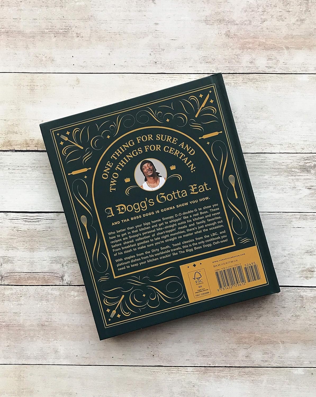 From Crook to Cook: Platinum Recipes from Tha Boss Dogg's Kitchen (Snoop Dogg Cookbook, Celebrity Cookbook with Soul Food Recipes) (Snoop Dog x Chronicle Books) - Image 5