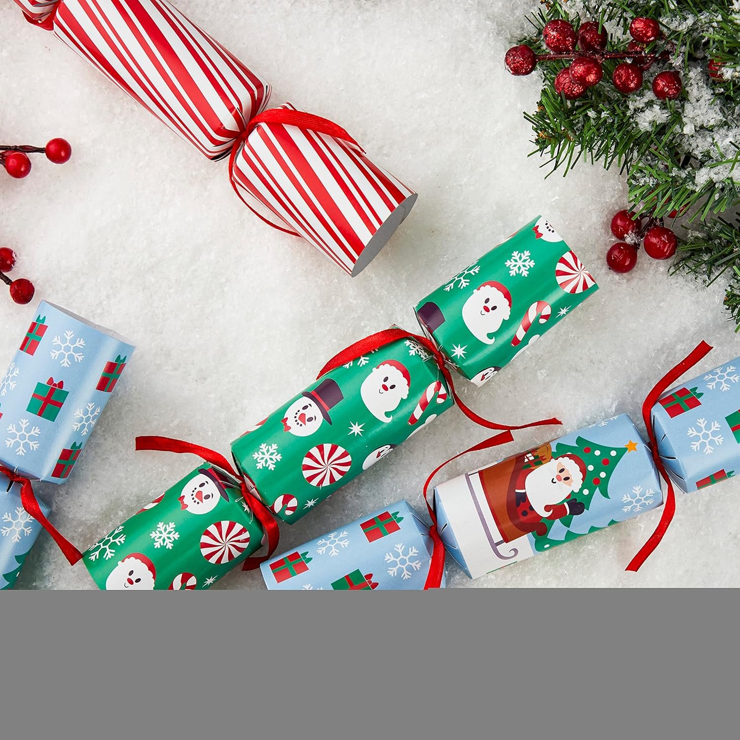 JOYIN 8 Pack Christmas Party Favor Non-Snap Christmas Party Table Favors with Holiday Party Favor Supplies for Kids and Adults, Christmas Parties, Dinners and Holidays - Image 8