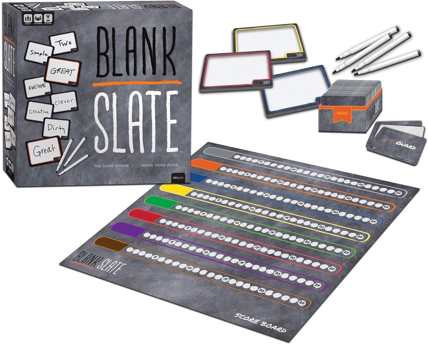 BLANK SLATE, The Game Where Great Minds Think Alike, Fun Family-Friendly Board Game, Word Association Party Game, Easy to Learn, Fun to Play Family Game Night, 3-8 Players, Ages 8+ - Image 3