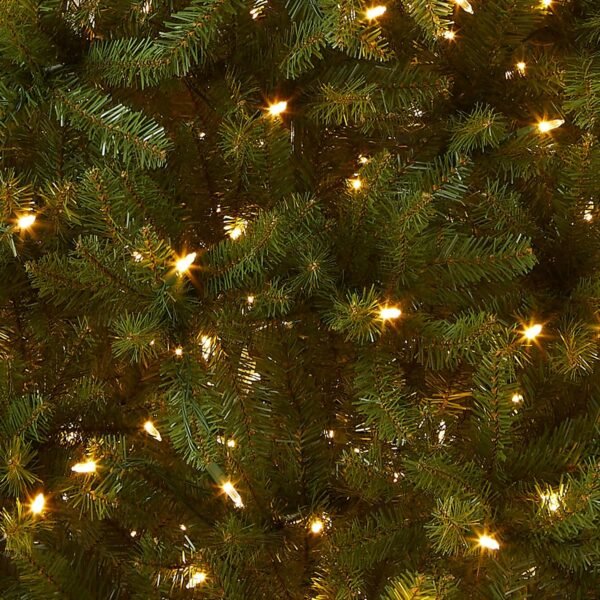 National Tree Company Pre-Lit Artificial Full Christmas Tree, Green, Dunhill Fir, Dual Color LED Lights, Includes Stand, 7.5 Feet, Dual Colored Lights - Image 3