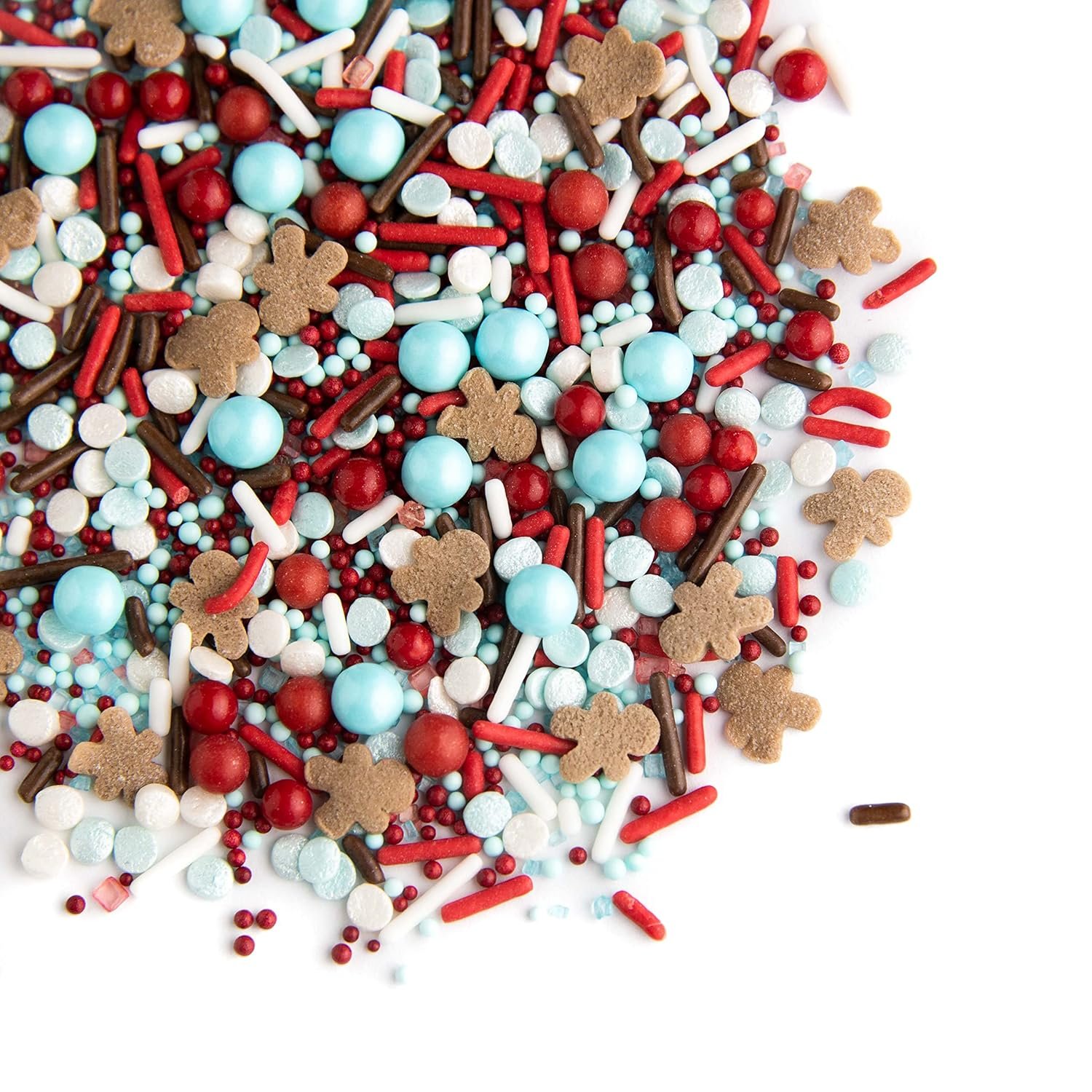 Sweets Indeed Sprinkles, Gingerbread Edible Sprinkle Mix, Perfect for Cake Decorations, Baking, Ice Cream, Cookies, Cupcake Topper 4 ounces - Image 3
