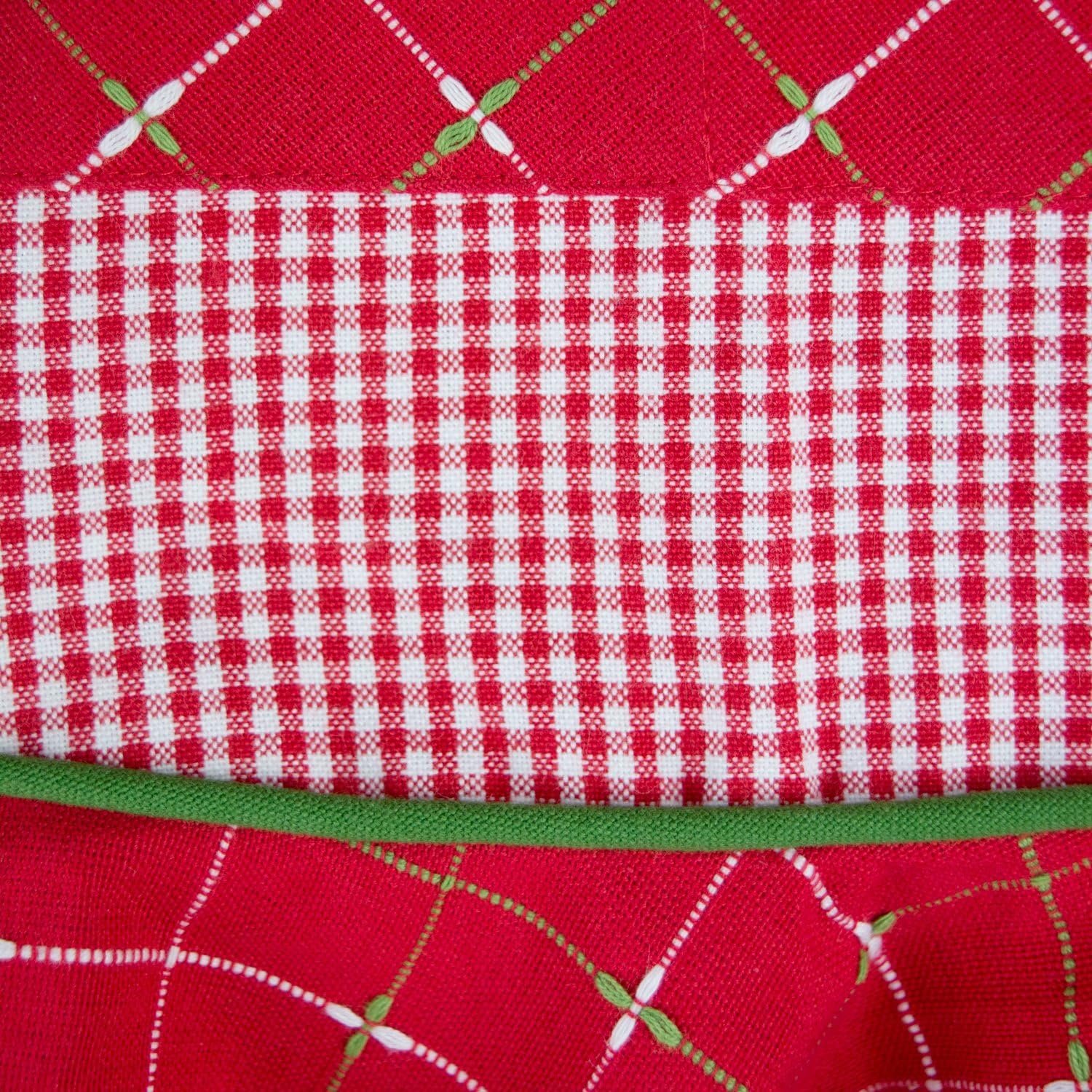 DII Women's Christmas Kitchen Apron Adjustable Adult Size for Cooking, Baking, Crafting & Entertaining - Image 5