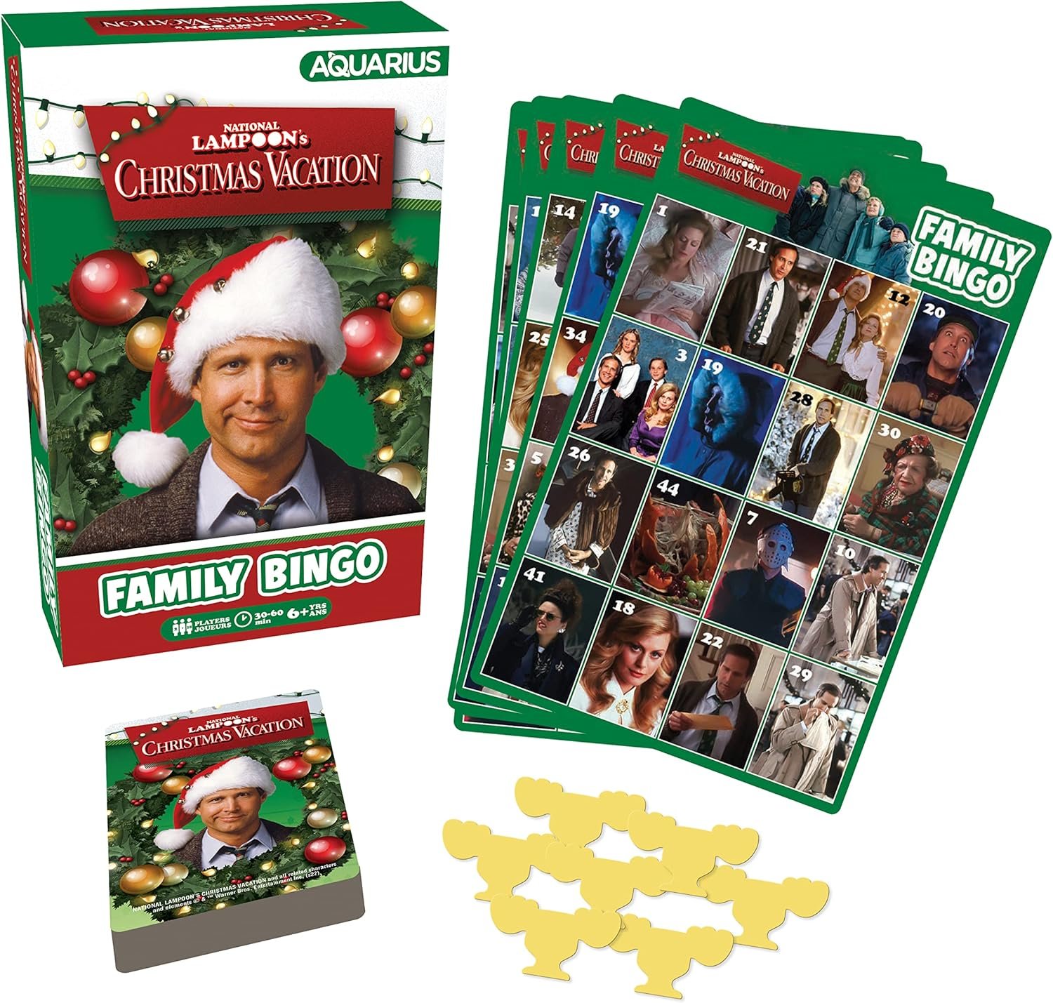 AQUARIUS - Christmas Vacation Family Bingo Game - Image 2