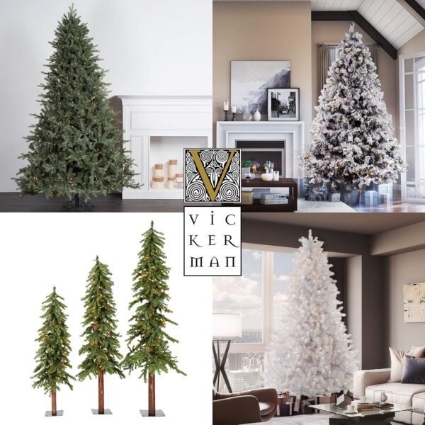 Vickerman 30" Caramel Pine Artificial Christmas Tree Unlit- Featuring 684 PVC Tips - Pine Cone Accented - Seasonal Indoor Home Decor with Decorative Burlap Base - Image 9