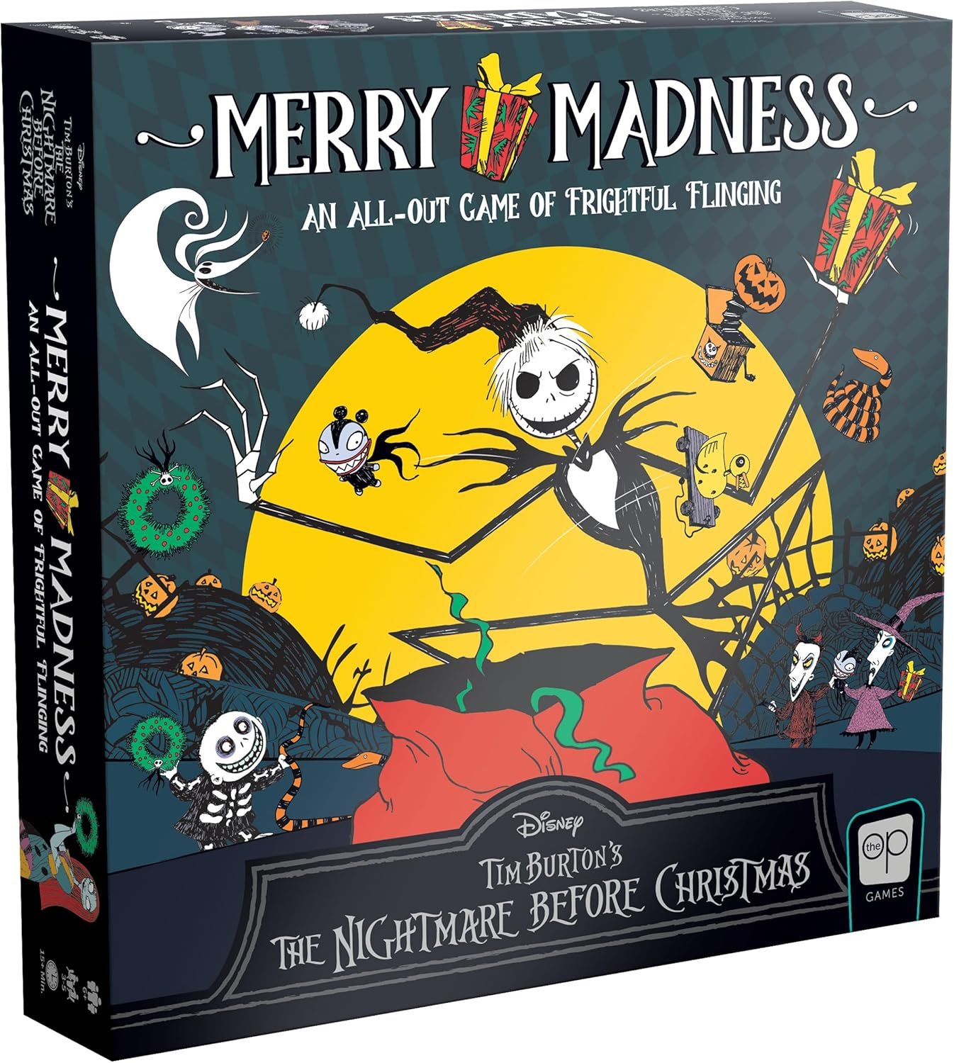 Disney Tim Burton’s The Nightmare Before Christmas Merry Madness | Quick-Rolling Family Dice Game | Great Kids & Family Board Game | Officially-Licensed Merchandise - Image 2