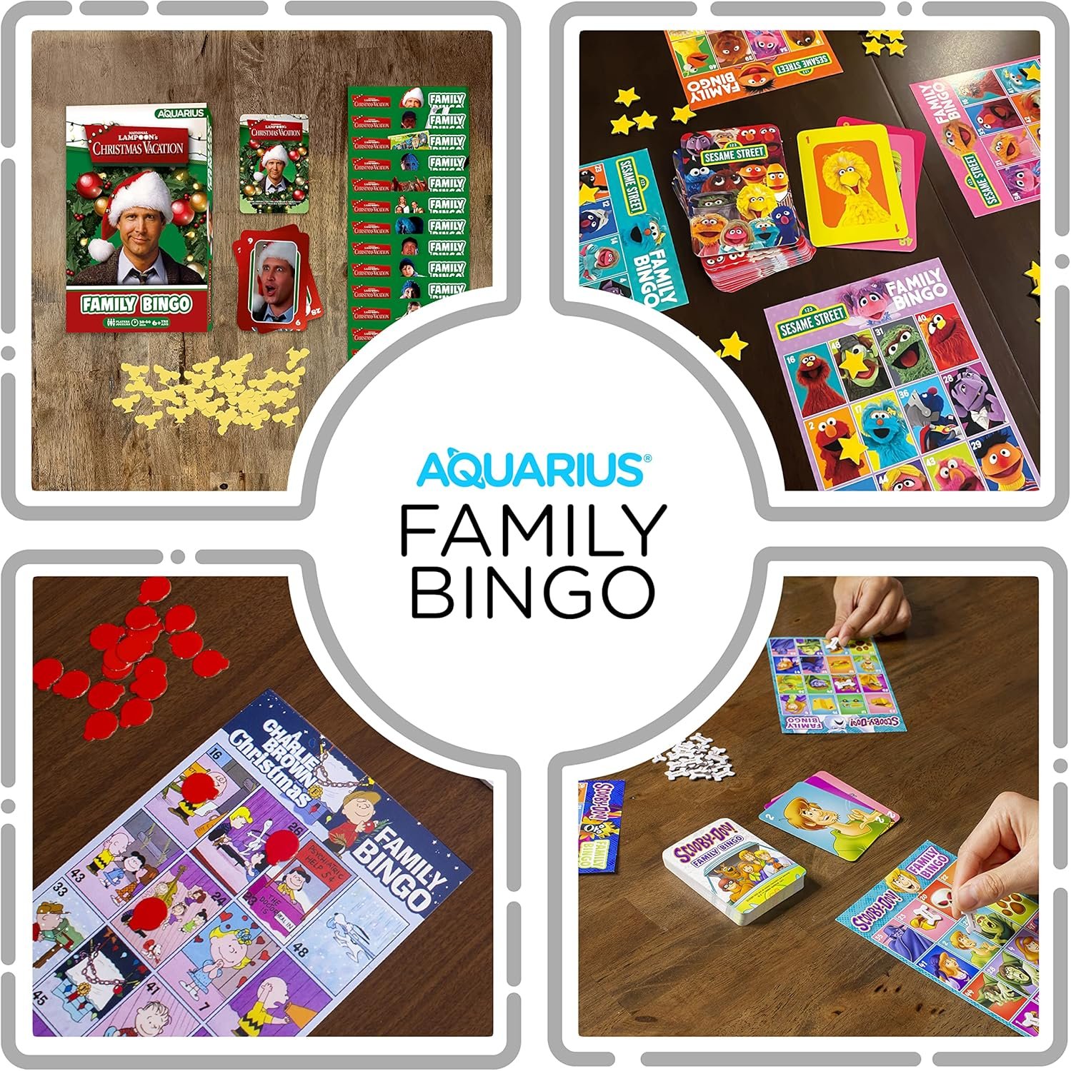 AQUARIUS - Christmas Vacation Family Bingo Game - Image 5
