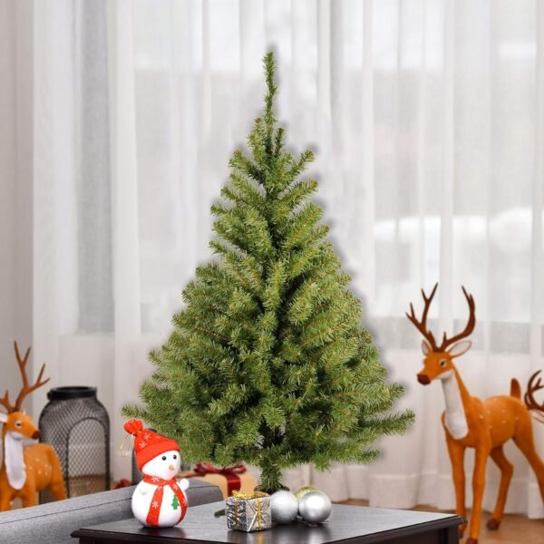 National Tree Company Artificial Mini Christmas Tree, Green, Kincaid Spruce, Includes Stand, 3 Feet - Image 3
