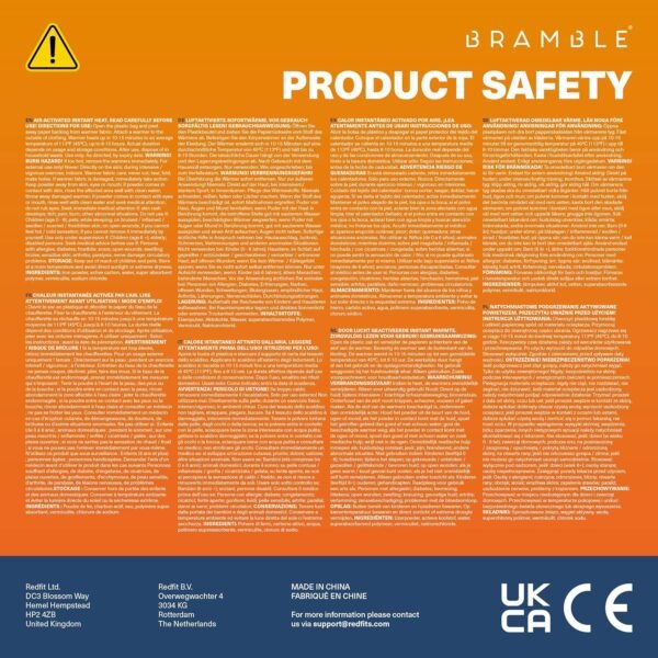 Bramble - 40 Natural Air-Activated Adhesive Body Warmers - Lasts up to 8 Hours - Image 10