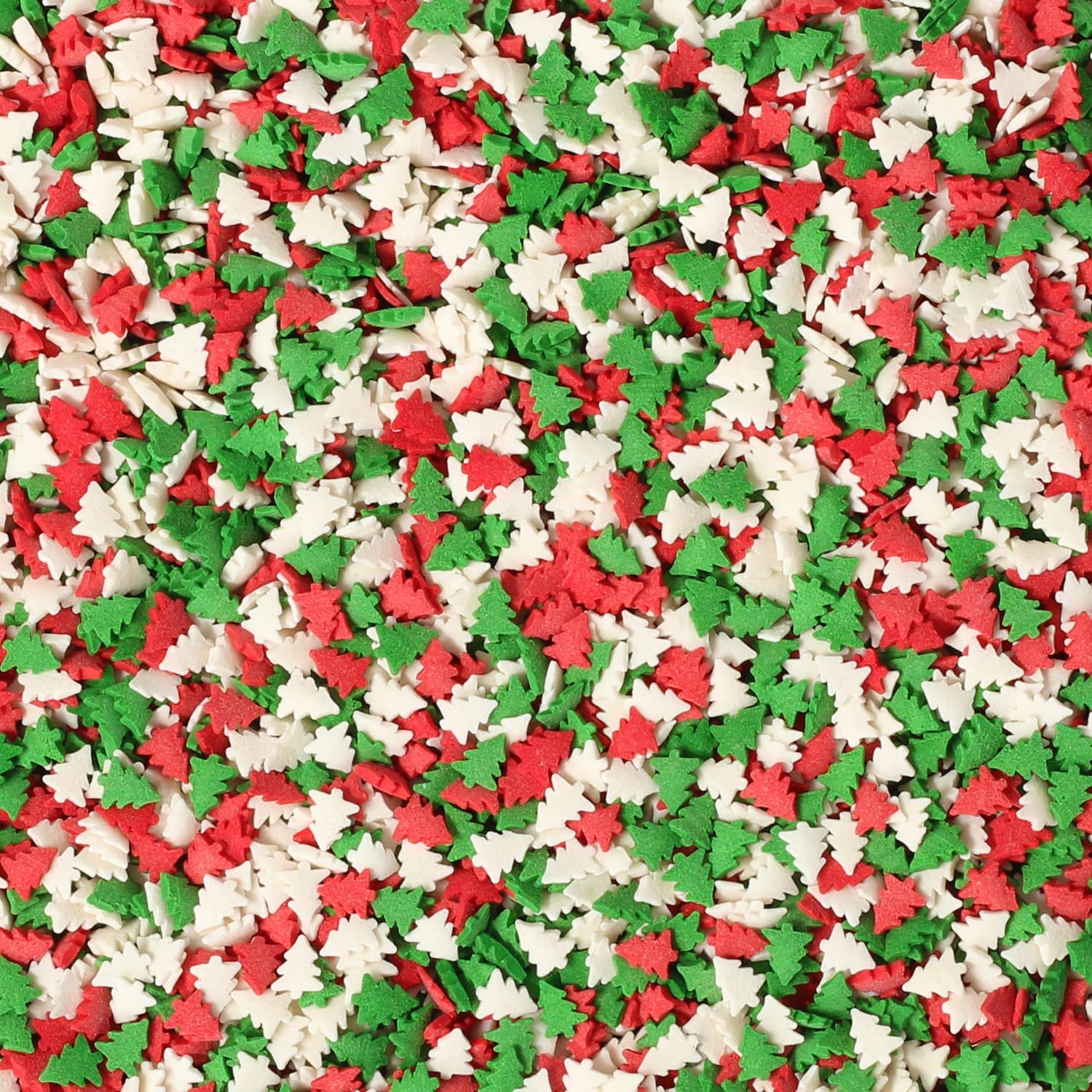 Christmas Tree Sprinkles - 1.7 Pounds - Bulk Red and Green Confetti Sprinkles - Holiday Sprinkles for Cookie Decorating - Christmas Jimmies for Gingerbread Cookies, Baking, Cupcakes - Image 3