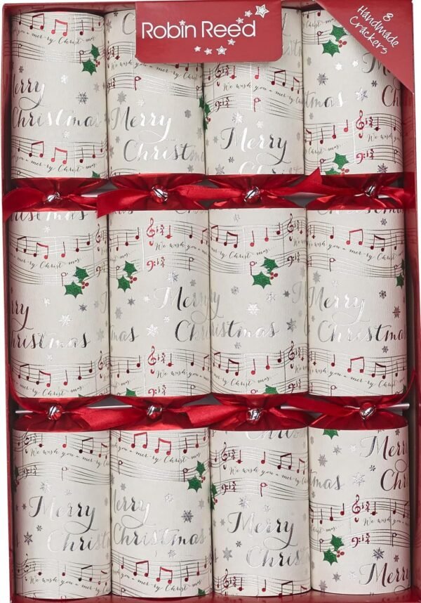 Chime Bars Musical Party Favors - Set of 8 Christmas Favors containing Metal Chime Bars and Sheet Music for Playing Your own Holiday Music, 8.0 Count - Image 2