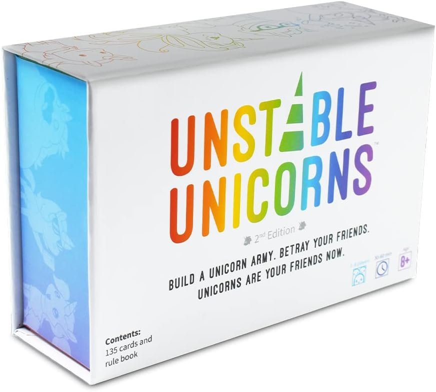 Unstable Games - Unstable Unicorns Base Game - Competitive Award-Winning Card Game For Kids, Teens, Adults - 2-8 Players, Easy, Quick - Image 2