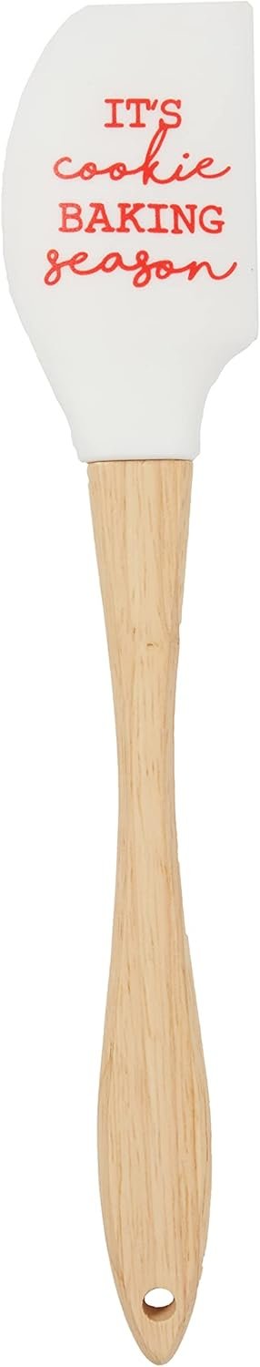 C.R. Gibson It's Cookie Season 100% Cotton Hand Towel and Silicone Spatula for Baking Gift Set, Multicolor - Image 6