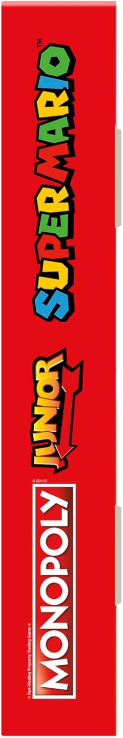 Monopoly Junior Super Mario Edition Board Game, Fun Kids' Ages 5 and Up, Explore The Mushroom Kingdom as Mario, Peach, Yoshi, or Luigi (Amazon Exclusive) - Image 21