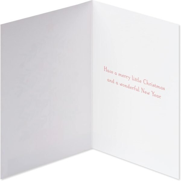 Papyrus Christmas Cards Boxed with Envelopes, Merry Little Christmas, Christmas Tree (20-Count) - Image 3