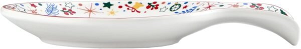 Bico Christmas Soldier Ceramic Spoon Rest, for holding spatula, cooking utensils, Microwave and Dishwasher Safe, Scratch Resistant - Image 5