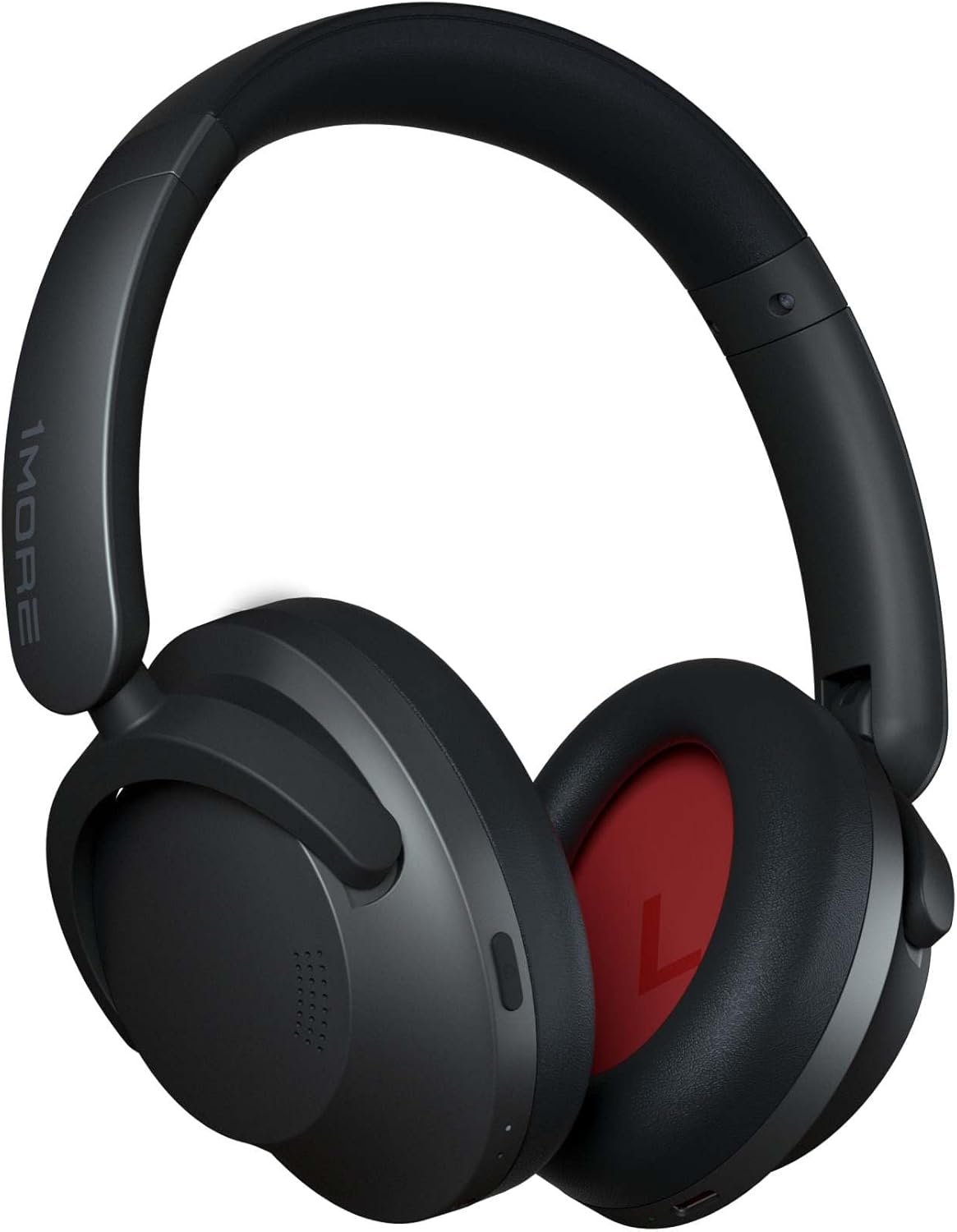 1MORE SonoFlow Active Noise Cancelling Headphones, Bluetooth Headphones with LDAC for Hi-Res Wireless Audio, 70H Playtime, Clear Calls, Preset EQ Via App, Black - Image 2
