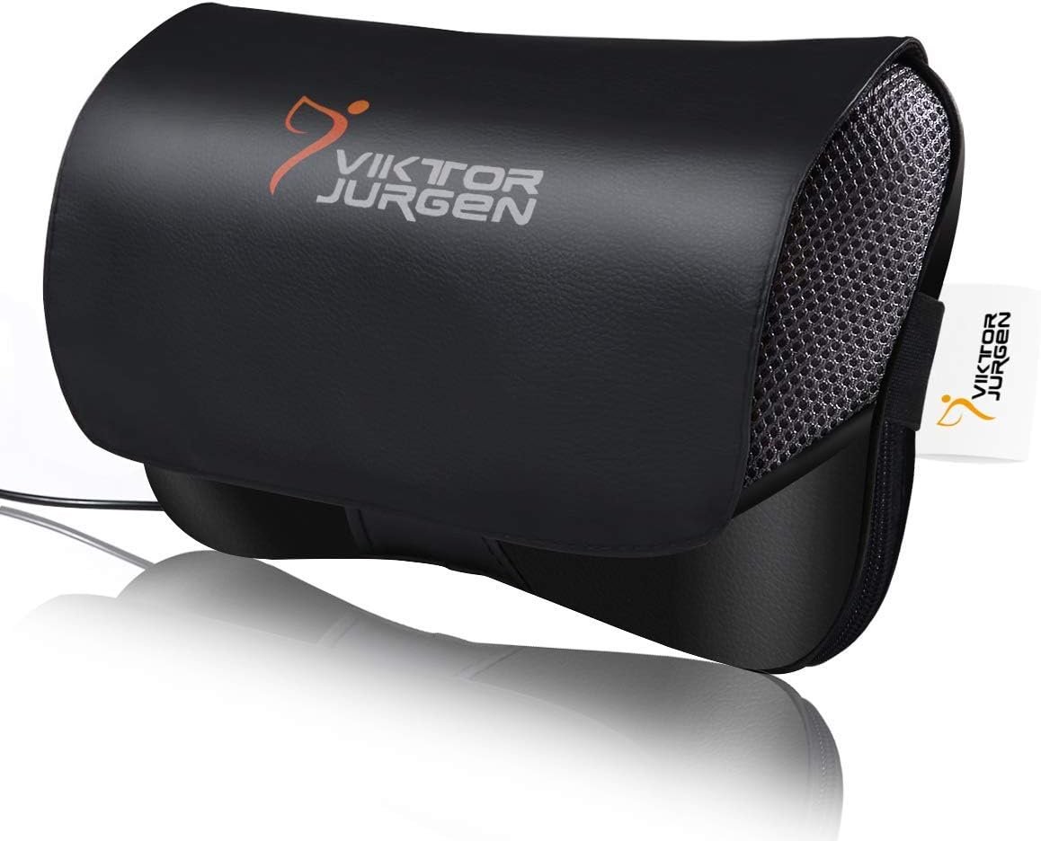 VIKTOR JURGEN Christmas Back Massager Gifts, Shiatsu Kneading Massager for Neck and Shoulder, Massage Pillow with Heat Relaxation Gifts for Women/Men/Dad/Mom//Mothers Day/Fathers Day/Valentine's Day - Image 3