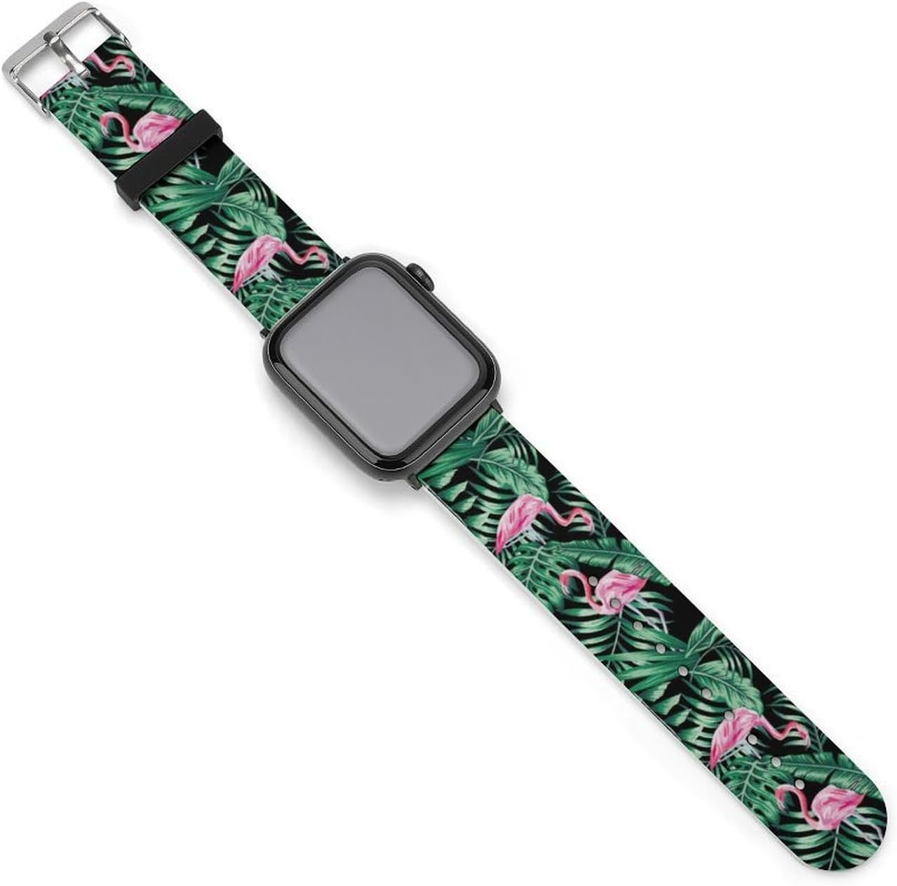 Silicone Watch Band Adjustable Soft Wristbands Strap, Adjustable Sport Strap Compatible with IWatch Series 5/4/3/2/1 - Image 2