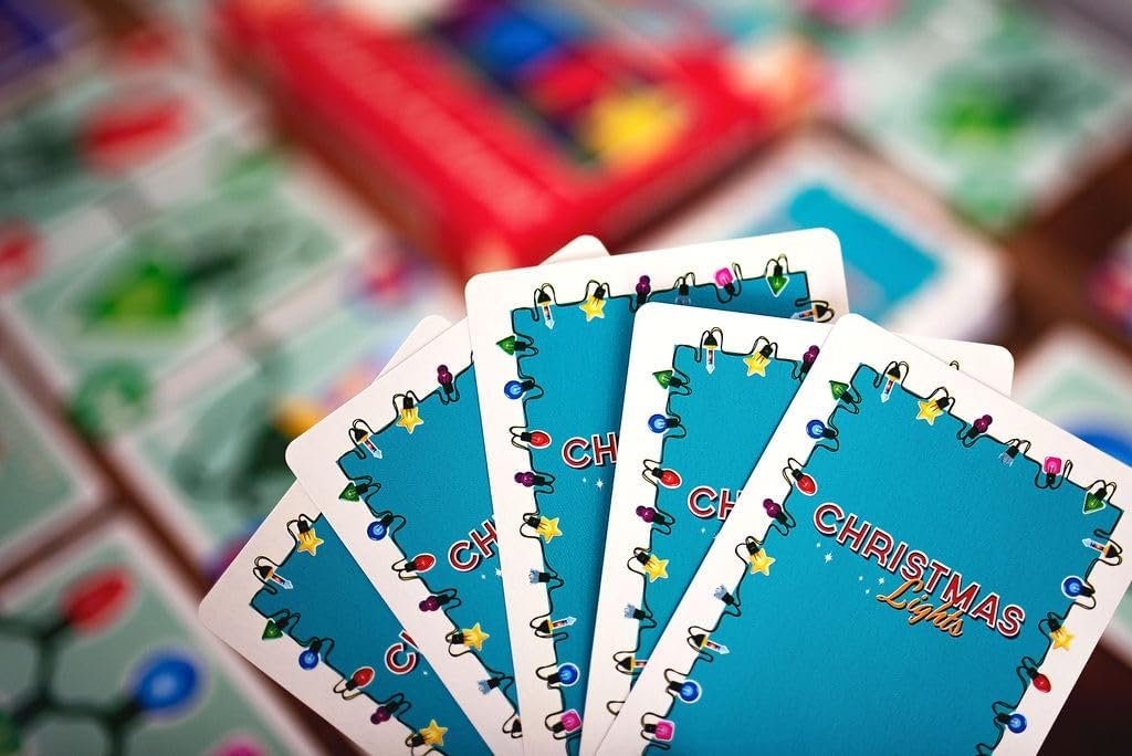 Christmas Lights A Card Game , 13 Different Holiday Festive Themed Games to Play - 25th Century Games - Image 9