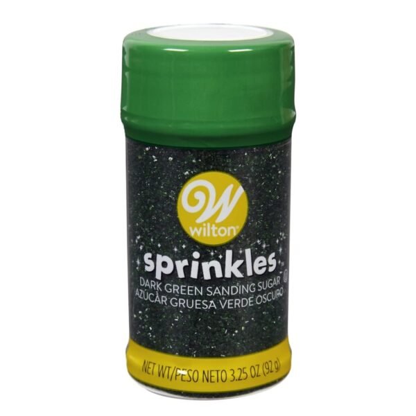 Wilton Holiday Dark Green and Red Sanding Sugar (3.25oz bottles), Holiday Baking and Decorations - Image 7