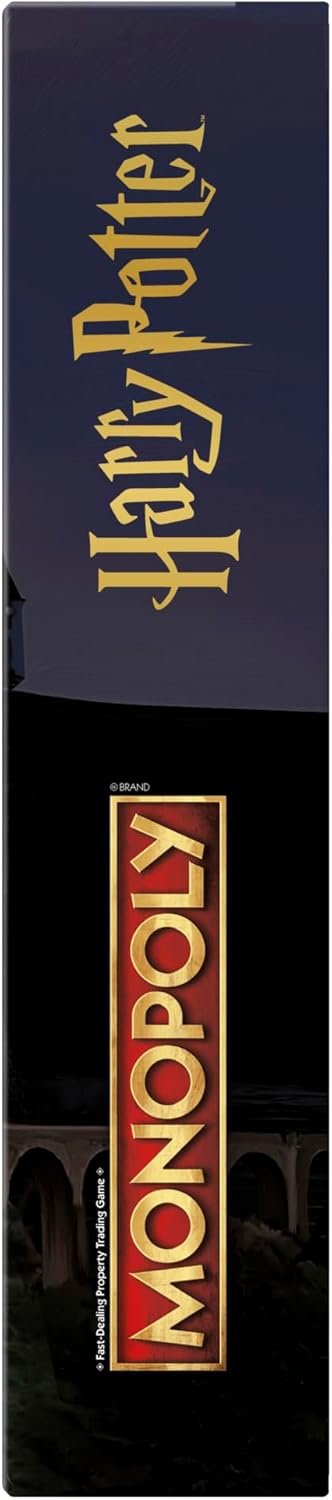 Monopoly Harry Potter Edition Board Game | A Magical Adventure at Hogwarts | Ages 8 and Up | 2 to 6 Players | Family Games | Gifts for Kids and Adults - Image 19