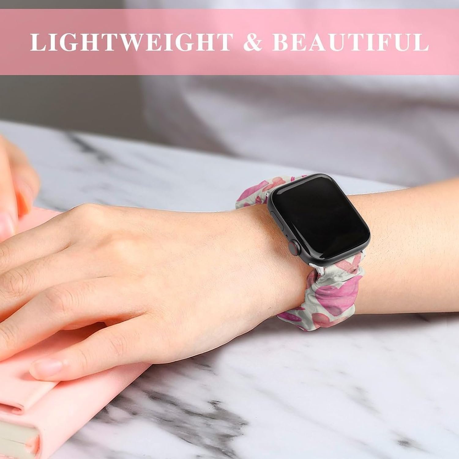 Watch Bands Compatible with Apple Watch 38mm/40mm, 42mm/44mm, Soft Replacement Sport Watch Band Silicone Wristband - Image 7