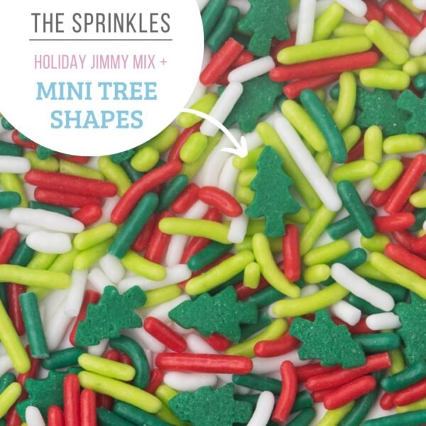 Sweets Indeed, Christmas Frosting Kit plus Sprinkles, 3 Frosting Tubes, 2.5 ounces Sprinkes, 4 nozzles, 11.31 ounces, Perfect for baking and cookie decoarting (Christmas) - Image 5