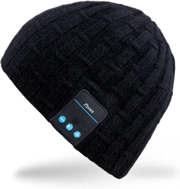 Mydeal Bluetooth Beanie for Men Women Hat Wireless Headphone for Outdoor Sports - Image 2