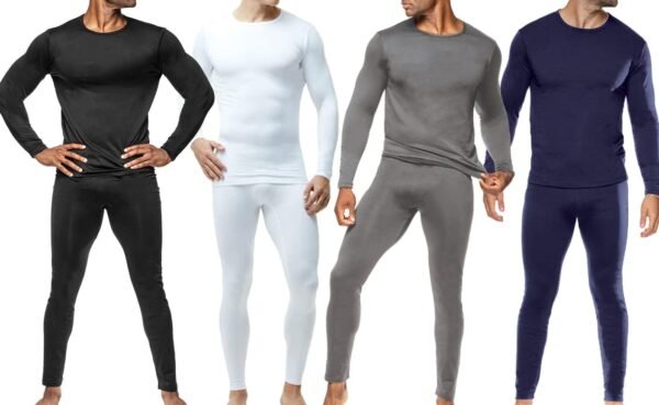 Body Glove 2 Piece Mens Fleece Lined Base layer Underwear Set, Warm Insulated Top & Bottom - Long Johns for Winter Baselayer - Image 9