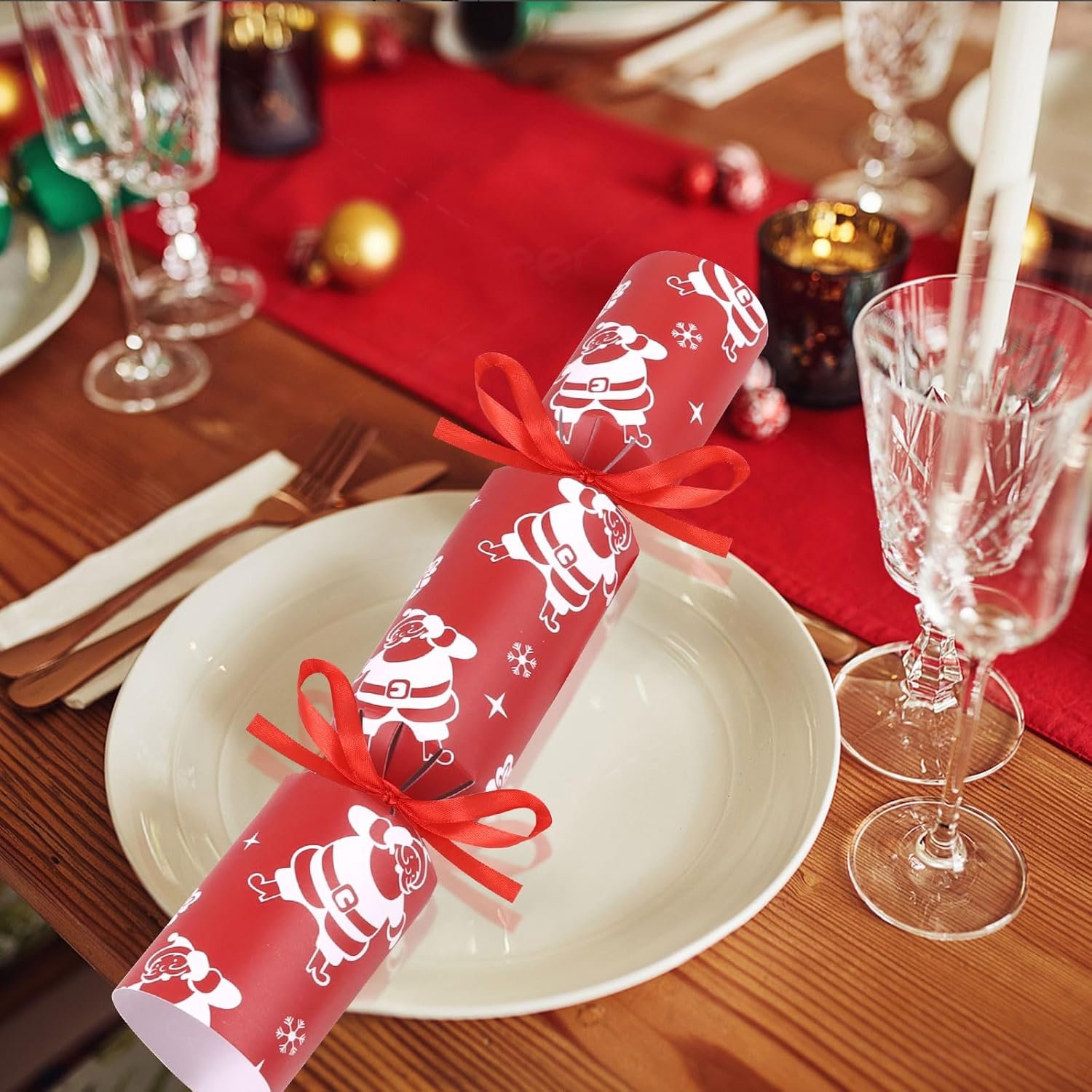 CCINEE 12 Packs Christmas No-snap Party Table Favors, Party Poppers with Prizes for Kids Xmas Gifts for Holiday School Prize - Image 7