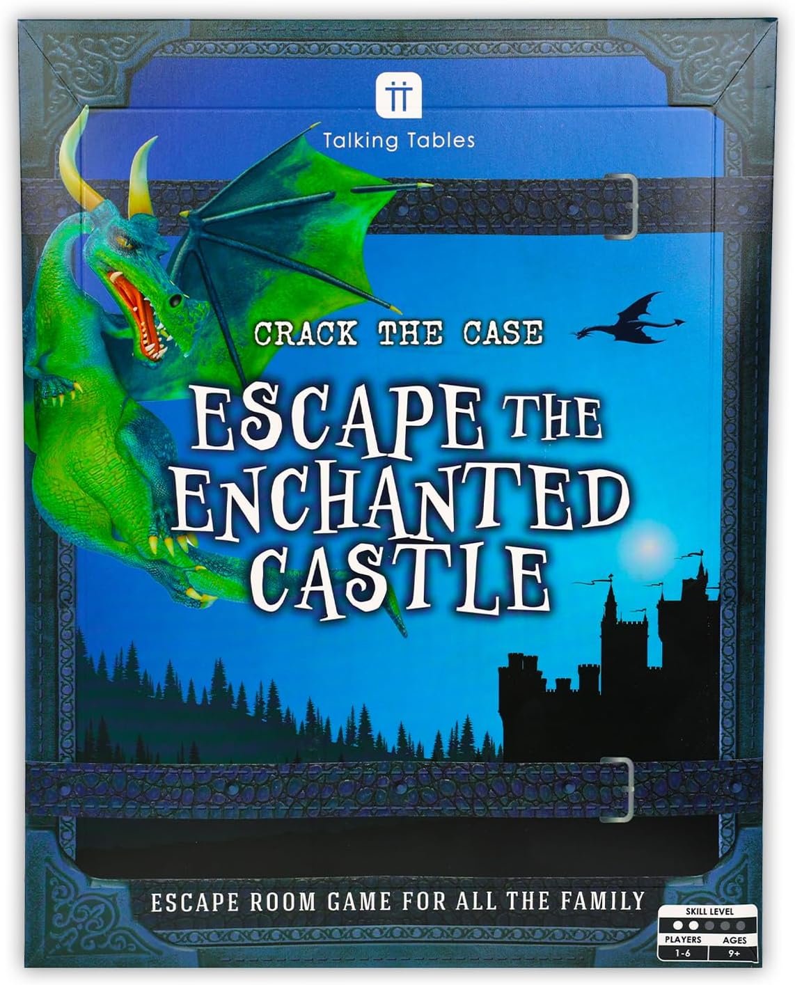 Talking Tables Enchanted Castle Escape Room Game for Kids, Rescue The Dragon, Puzzles, Clues, QR Codes., Music, Family Games, Adults, Brain Teaser Puzzles Ages 9+, 1-6 Players - Image 2