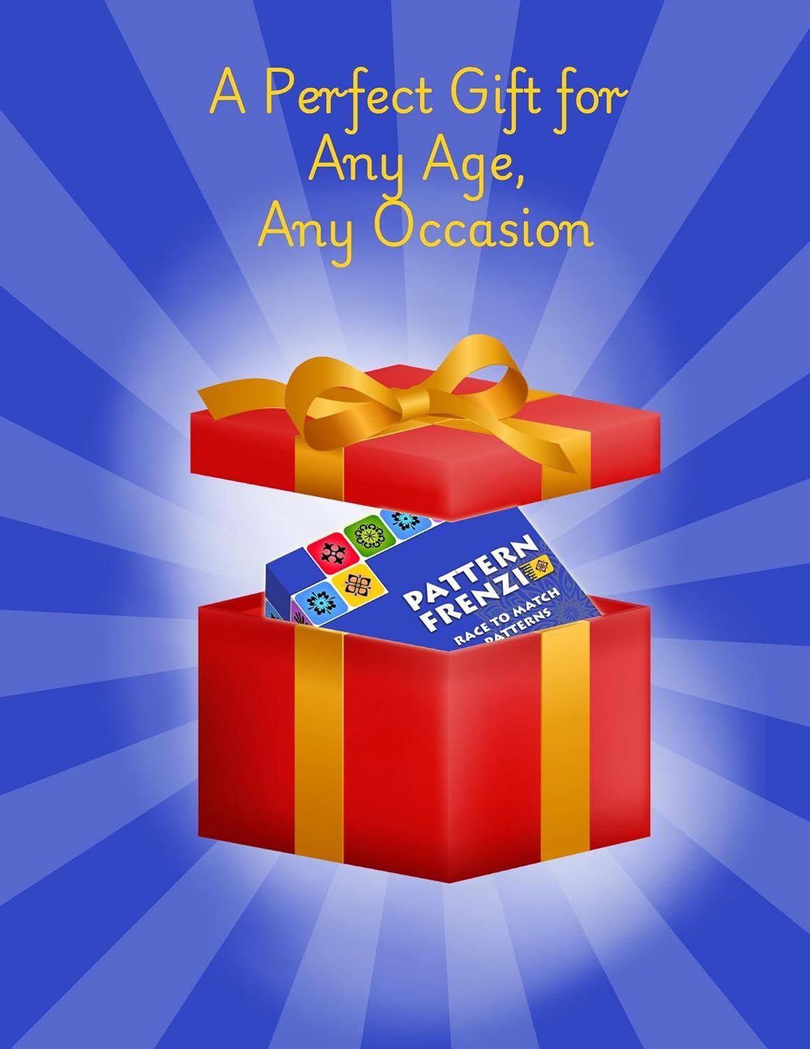 Pattern Matching Board Game for Children & Adults, Family Party Board Games, Block Puzzle Games for Kids Ages 3+, Play Solo or Multiple Players, Pattern Recognition, Perfect Christmas & Birthday Gift - Image 7