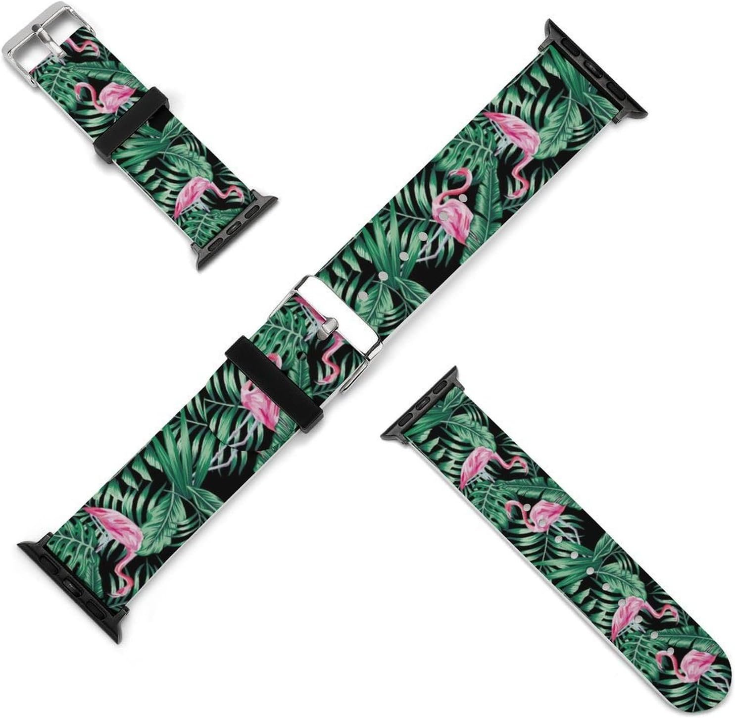 Silicone Watch Band Adjustable Soft Wristbands Strap, Adjustable Sport Strap Compatible with IWatch Series 5/4/3/2/1 - Image 9