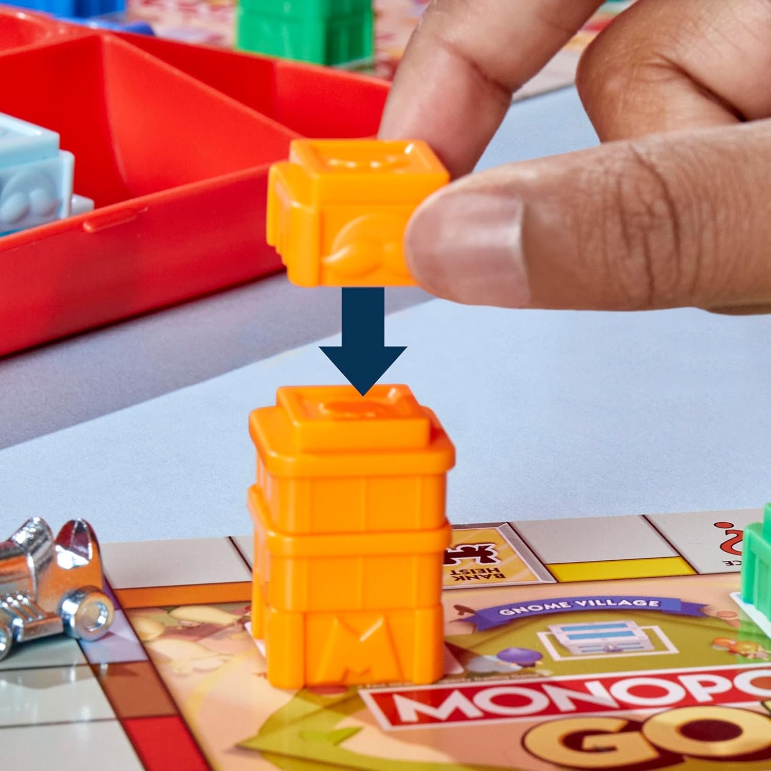 Monopoly GO! Board Game | Inspired by The Popular Mobile Board Game | Ages 8+ | 2-4 Players | 15 Mins. | Family Games | Travel Games for Kids and Adults - Image 6