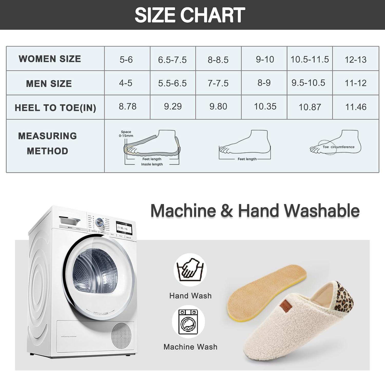 ATHMILE House Slippers for Women Men Indoor Barefoot Slippers Socks Furry Slip on House Shoes Cozy Comfy Slippers for Home Bedroom Travel Yoga - Image 7