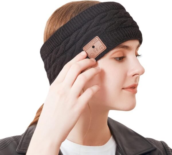 Bluetooth Headband, Bluetooth 5.2 Sleep Headphone,24 Hours Play Time,HD Stereo, Built-in Microphone, Workout, Running, Sports, Men/Women Gift. - Image 2