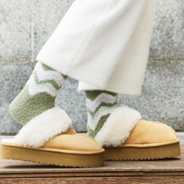 Fuzzy Socks for Women - Womens Fuzzy Socks Fluffy Cozy Socks Warm Socks for Women Slipper Socks - Image 7