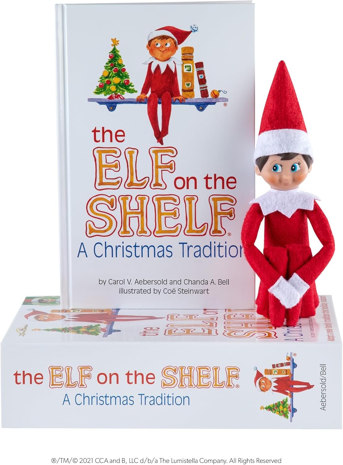 The Elf on the Shelf: A Christmas Tradition - Boy Scout Elf with Blue Eyes - Includes Artfully Illustrated Storybook, Keepsake Box and Official Adoption Certificate - Image 3