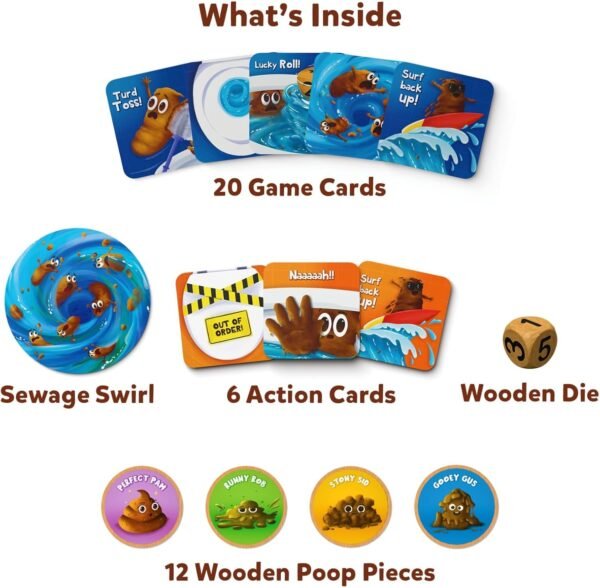 Skillmatics Card Game - Poop Wars, Fun & Fast-paced Game of Strategy, Party Game for Kids for Girls & Boys Ages 6, 7, 8, 9 & Up - Image 7