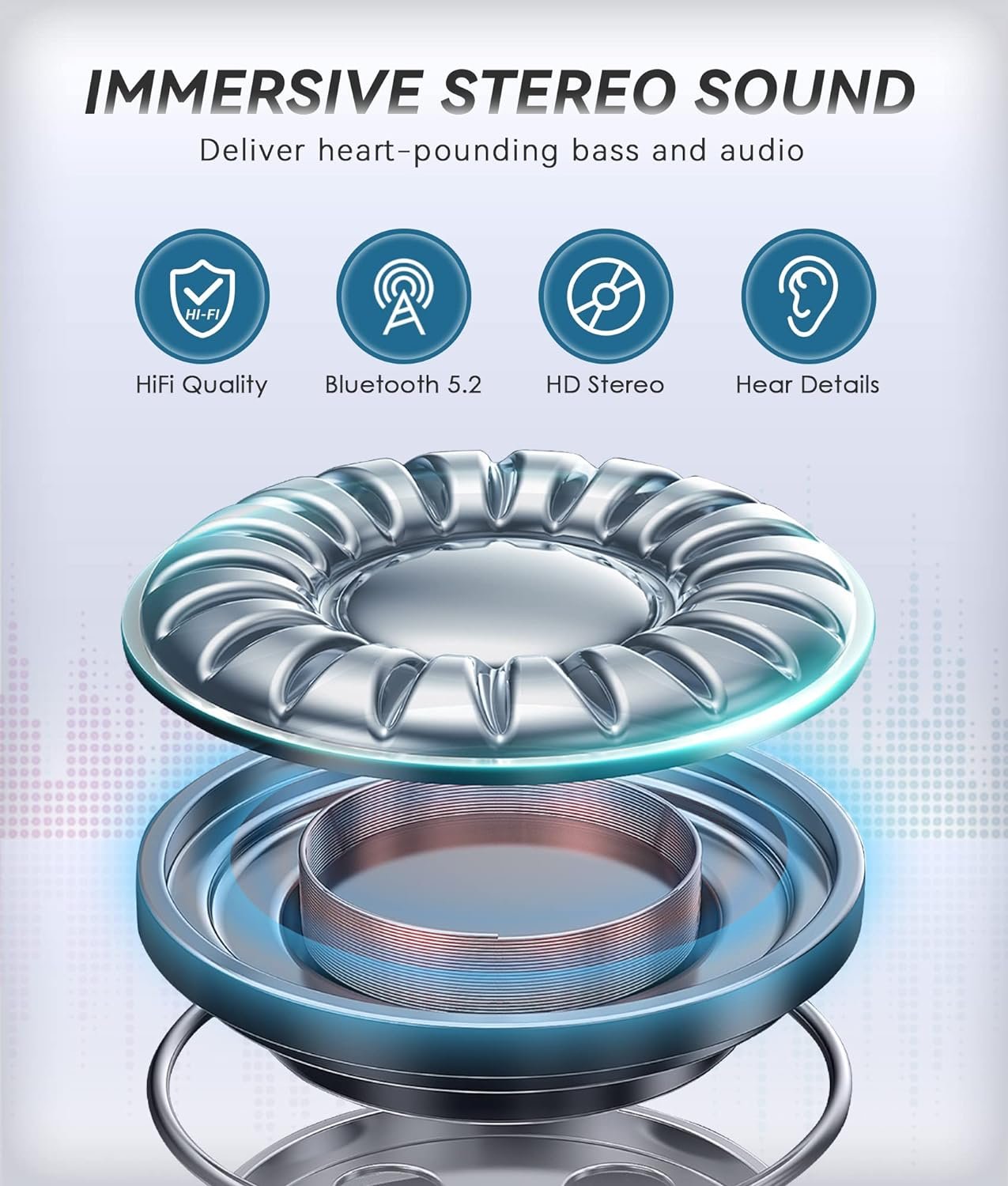 MUSICOZY Bluetooth 5.2 Sleep Headphones, Wireless Headband Earphones Sleeping Mask & Workout Headband for Women Men, Ideal for Running, Travel & Relaxation, Cool Tech Gifts - Image 7