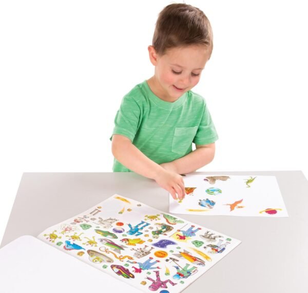 Melissa & Doug Sticker Collection Book: Dinosaurs, Vehicles, Space, and More - 500+ Stickers - FSC Certified - Image 10