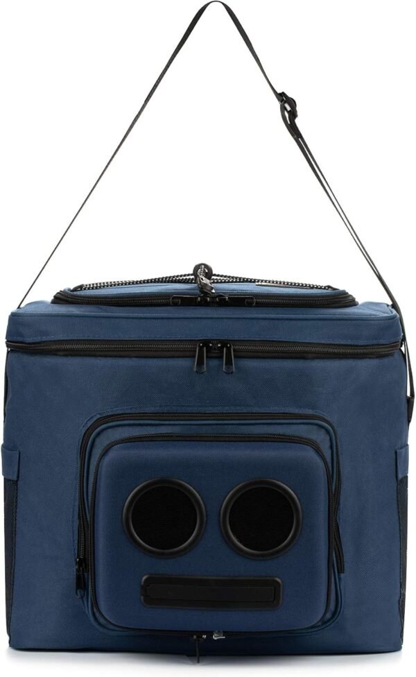 The #1 Cooler with Speakers on Amazon. 20-Watt Bluetooth Speakers for Parties/Festivals/Boat/Beach. Rechargeable, Works with iPhone & Android (Blue) - Image 10