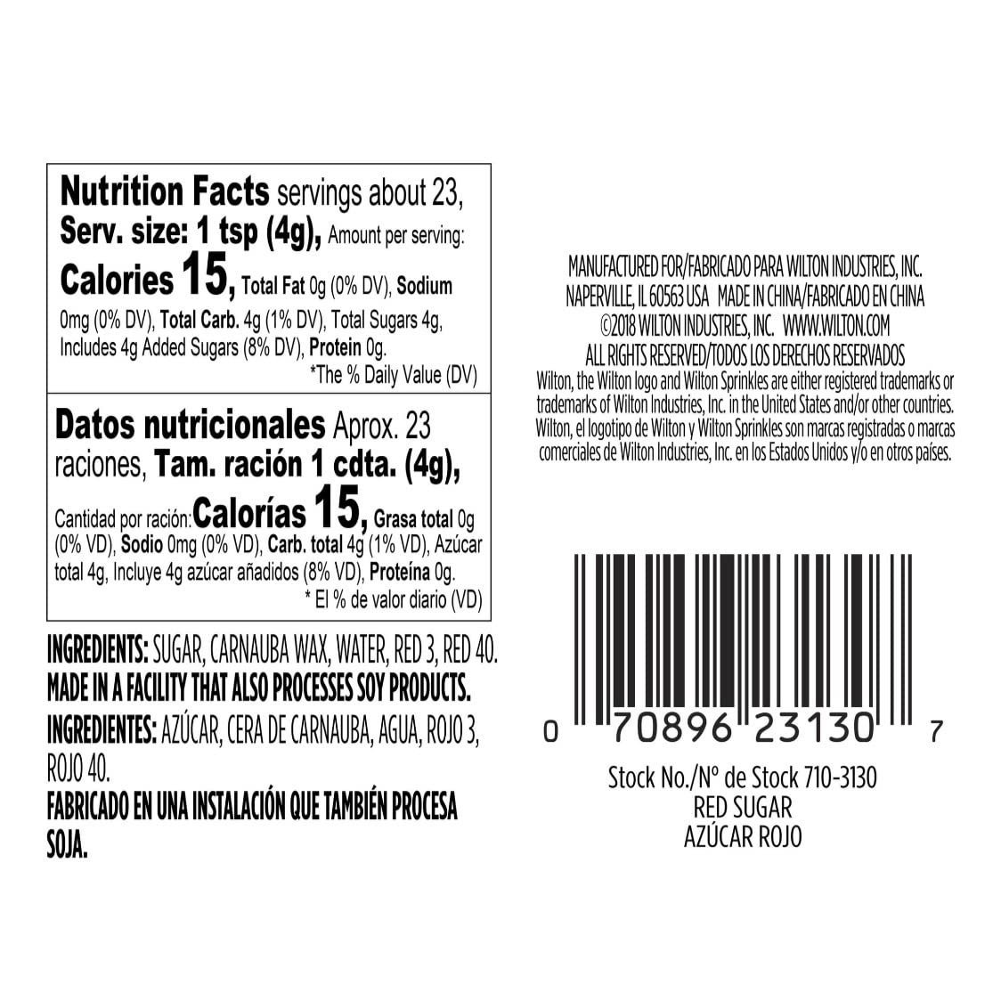 Wilton Holiday Dark Green and Red Sanding Sugar (3.25oz bottles), Holiday Baking and Decorations - Image 4