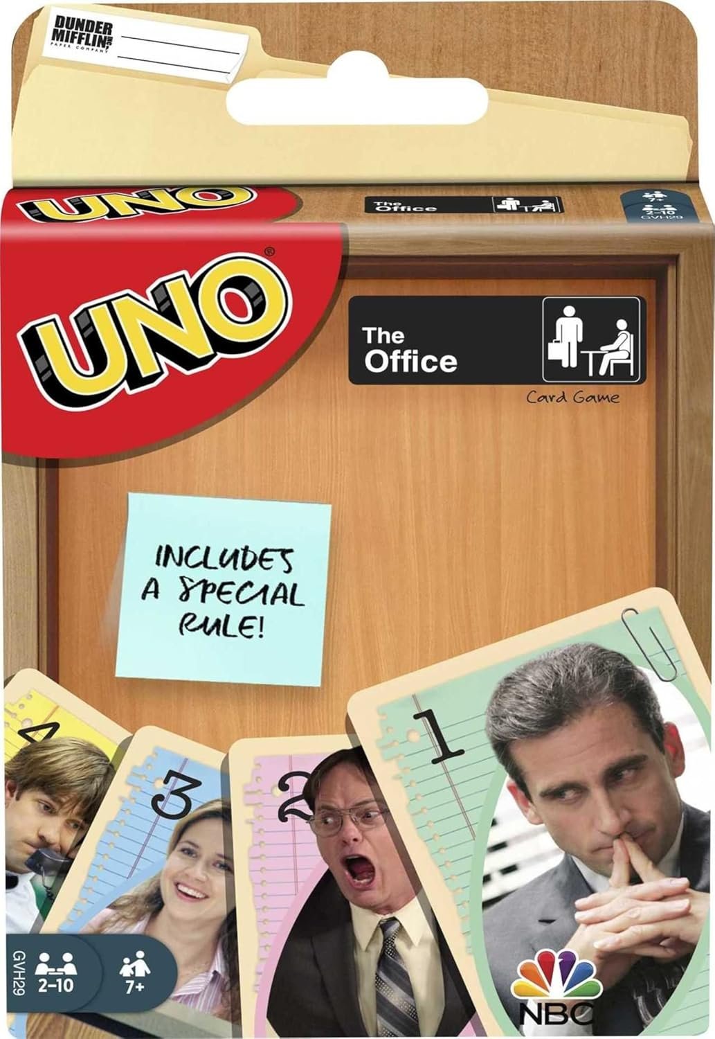 Mattel Games UNO The Office Card Game for Teens & Adults for Family or Game Night with Special Rule for 2 to 10 Players - Image 2