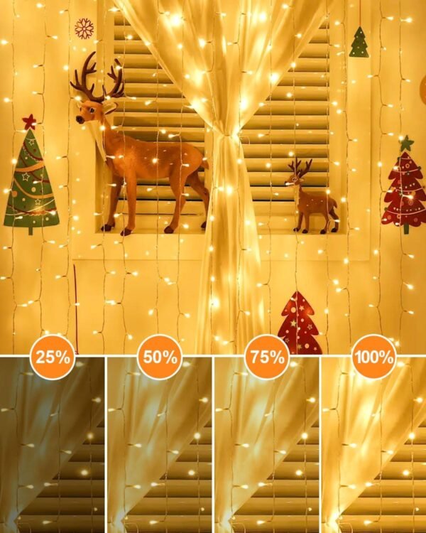 355FT 900 LED Christmas Lights, Extra Long Outdoor String Lights Waterproof, Timer & Memory, 8 Modes Dimmable Plug in Fairy Lights for Outside Tree Wedding Patry Holiday Decorations, Warm White - Image 8