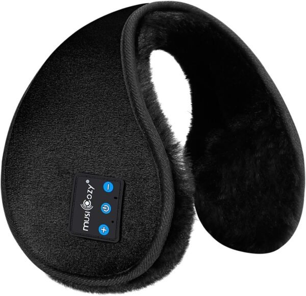 MUSICOZY Bluetooth Headphones Earmuffs Ear Warmers Wireless Headphones EarMuffs, Built-in HD Speakers - Image 2