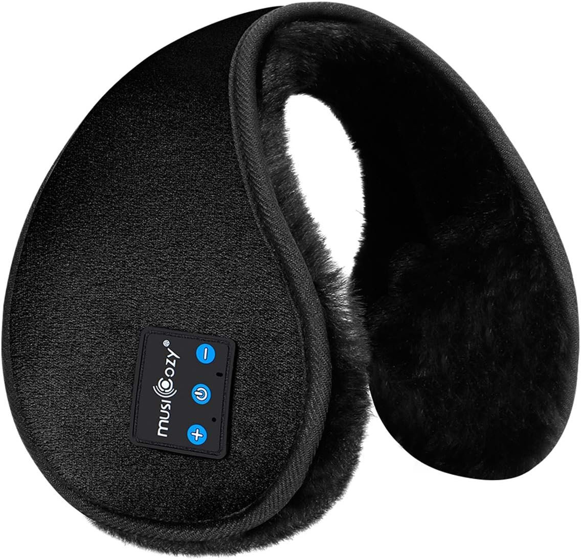 MUSICOZY Bluetooth Headphones Earmuffs Ear Warmers Wireless Headphones EarMuffs, Built-in HD Speakers - Image 2