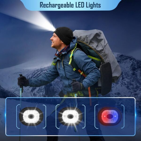 Stocking Stuffers for Adults Men Him, Led Beanie Hats for Men, Gifts for Men Dad Him, White Elephant Gifts for Adults, Mens Gifts for Christmas, Who Want Nothing, Cool Gadgets Stuff Tools for Men - Image 5